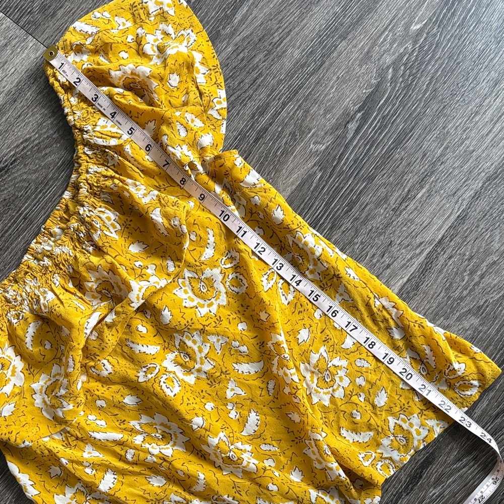 Madewell Silk One-Shoulder Ruffle Top - Picture 7 of 7